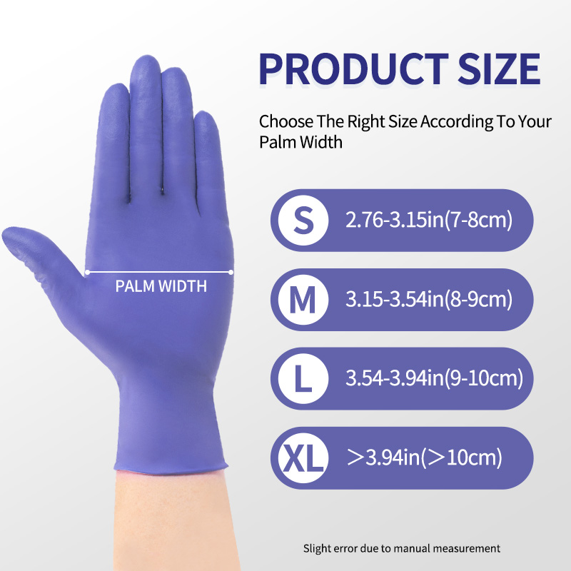 200PCS Nitrile Gloves Disposab - Exam Glove Nitrile 评论和价格