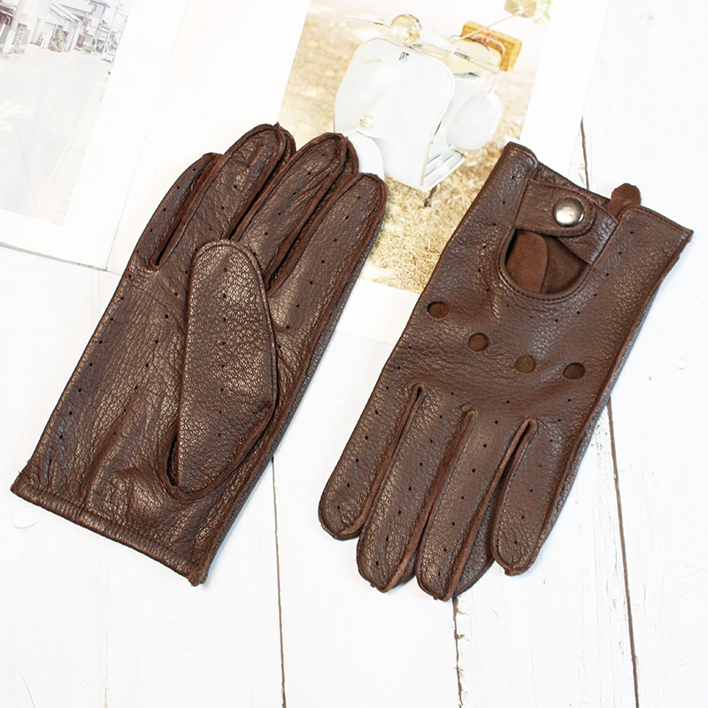 Summer Driving Deerskin Full F - Leather Driving Glove 评论和价格