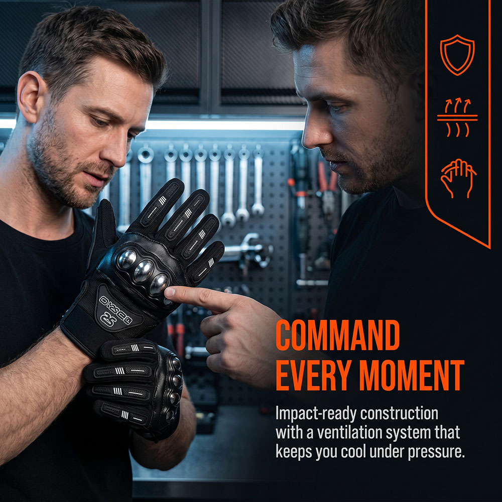 Breathable MX Motorcycle Ridin - Motorcycle Glove Knuckle 评论和价格